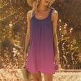 thumbnail image 1 of LOVZFMLL Robes Femmes Mode Sans Manches Col Rond Imprimé Robe Longue Ample, 1 of 6