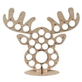thumbnail image 1 of Wooden Christmas Countdown Calendar Christmas Tree Countdown Calendar Chocolate Stand B, 1 of 6
