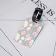 thumbnail image 5 of Luggage Tags for Suitcases, Pink Shell Conch Suitcase & Bag Tags for Backpacks Baggage, Travel Name Tags for Luggage Identifiers for Suitcases, Travel Accessories, 5 of 6