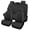 Black-Full Set, variant on Car Seat Covers Full Set Fit for Honda Accord 2000-2026, Premium Faux Leather Waterproof Breathable Anti‑Slip Seat Protectors,Black