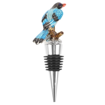 TABLZONE Portable Multi Color Wine Bottle Stopper with Animal Shape for Wine Freshness