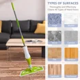 thumbnail image 4 of Spray Mop With Washable Pad For Kitchen Wood Floor Hardwood Laminate Ceramic Til, 4 of 6