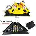 thumbnail image 2 of Right Angle 90 Degree Laser Level Laser Measurement Professional Laser Level Meter Construction Tool for Tile Work Woodworking，Red, 2 of 6
