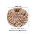 BESTYASH Natural Jute Rope for Crafts Light Brown Braided Twine Cord ...