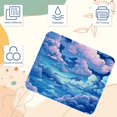 thumbnail image 3 of Cloud Square Desk Mat Mousepad, 8.3x9.8 Inch Non-Slip Rubber Bottom, Printed Gaming Mousepad for Office and Gaming, 3 of 6