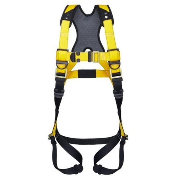 Guardian Fall Protection 37101 Series 3 Harness, Fall Protection Harness, Medium/Large, Yellow/Black