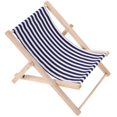 thumbnail image 4 of Stable Mini Wooden Beach Chair Phone Stand for Desktop Adorable Home Office Decoration Mobile Holder Rack, 4 of 4