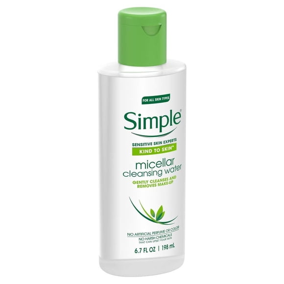 Agua micelar limpiadora Simple Kind to Skin 6.7 oz