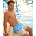 thumbnail image 3 of Mens Swimming Trunks with Compression Liner Swim Shorts 7 inch Quick Dry Bathing Suit Anti Chafe Boardshorts, 3 of 6