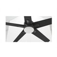 thumbnail image 5 of Harbor Breeze Flanagan II 52-in Matte Black Color-changing Indoor Ceiling Fan with Light Remote (5-Blade), 5 of 9