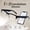AI translation + black golden frame, variant on AI Audio Glasses, 164-language real-time translation, video translation & AI chat, built-in mic and speaker