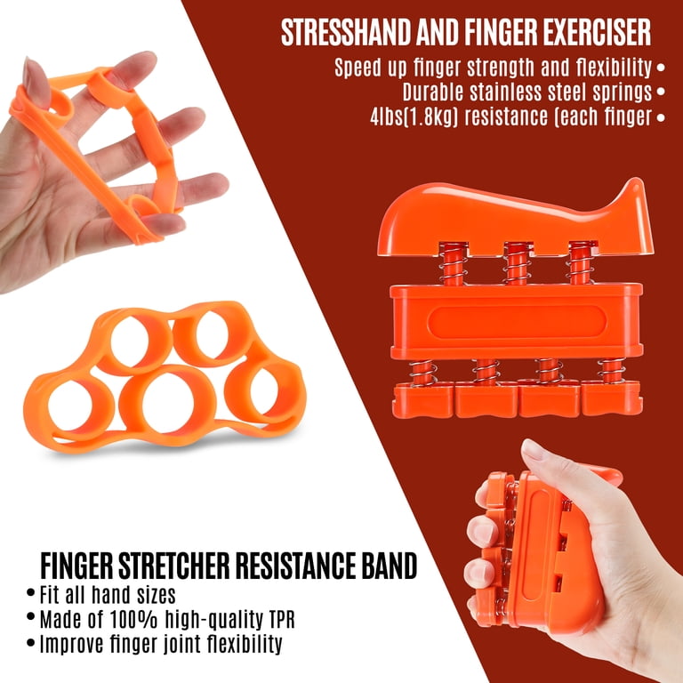 Hengguang 6-Piece Hand Grip Strengthener Kit, 22-132 Lbs photo 4