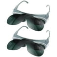 2pcs Safety Welding Glasses Polished Eyes Goggles Welding Eye Protector