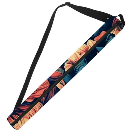 

Floral Vector Retro Big Flowers Golf Cooler Beer Sleeve for Golf Bag 7 Cans Insulated Golf Beer Cooler Sleeve Keeps Beverages Cold on Golf Course