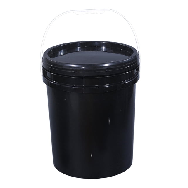 Elodie Bucket Multipurpose Sturdy with Handle and Lid for Kitchen Construction Home 25L