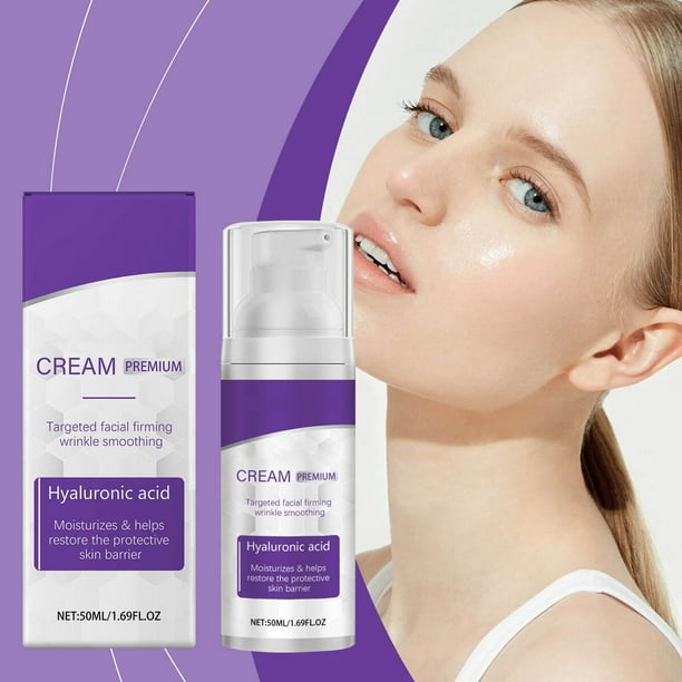 Fiudx Crema Lifting Facial Instantáneo, Fórmula Reafirmante En 2 Minutos, Suaviza Líneas de Expresión y Arrugas, Ingredientes Naturales Hidratantes, Uso En Cuello y Rostro, Apto para Todo Tipo de Pie