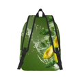 thumbnail image 3 of Balery Friut Avocado Vintage Canvas Backpack for Men and Women - Large Capacity, Durable Travel Laptop Bag for School, Work, Hiking, and Outdoor Activities, 3 of 7