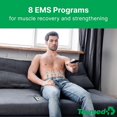 thumbnail image 5 of TESMED Fit 5.8: Estimulador muscular para EMS, TENS, Masaje (3 funciones en 1), 22 programas, 6 de ellos personalizables, ideal para aliviar el dolor y estimular los músculos del abdomen, glúteos y pe, 5 of 5
