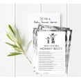 thumbnail image 3 of Inkdotpot Giraffe Jungle Animals Who Knows Mommy BestBaby Shower GameCards FunActivity Cards Set Of 50Party Theme, 3 of 5