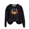 thumbnail image 4 of WXLWZYWL Halloween Sweatshirt for Women Oversized Crewneck Pullover Graphic Long Sleeve Top Cute Y2k Loose Fit, 4 of 4