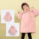 thumbnail image 5 of Parkas de manga larga, chaqueta de invierno para niñas, medianas a largas, chaqueta de plumón para niños, medianas a grandes, chaqueta con capucha de color liso, tops de algodón para niños, 5 of 7