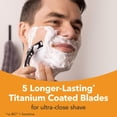 thumbnail image 3 of Razor BIC Hybrid 5 Flex recargable para hombre con 2 recargas, 3 of 7
