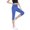 Blue, variant on Running Capri Legging for Girls Slimming High Waisted Capris Leggings with Pockets Workout Travel Going Out Tights 9 Years, Blue