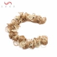 thumbnail image 4 of SEGO Long Messy Bun Hair Piece Ponytail Hair Extensions Juva Bun Scrunchie Curly Synthetic Hair Extension with Invisible Band Fake Magic Hair Bun Black Colors, 4 of 7