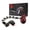 Black, variant on Remote Control Realistic Cobra Snake Toy, Robust 17-Inch Infrared RC Slithering Serpent, Resilient Electronic Prank Toy with Retractable Tongue & Flash Light