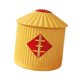 thumbnail image 5 of Contenedor de alimentos, recipiente hermético para arroz, organizador reutilizable, versátil y portátil con tapa. Amarillo S, 5 of 9