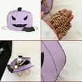 thumbnail image 6 of Konghyp Halloween Pumpkin Bag, Leather Crossbody Shoulder Bag, Cute Chain Bag for Commuting, Versatile Casual Handbag, Perfect for Halloween Gifts and Parties, 6 of 6