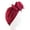 Wine Red, variant on Women Turbans and Head Wraps, Skull-Caps, African Turban Flower Knot Pre-Tied Bonnet Beanie Cap for Women 