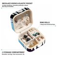 thumbnail image 2 of Tiny Teeth Travel Portable Square Jewelry Box: Storage Box, Decorative Box, and Jewelry Stand for Rings, Earrings, Necklaces, Bracelets, and More – Ideal for Girls and Women, 2 of 6