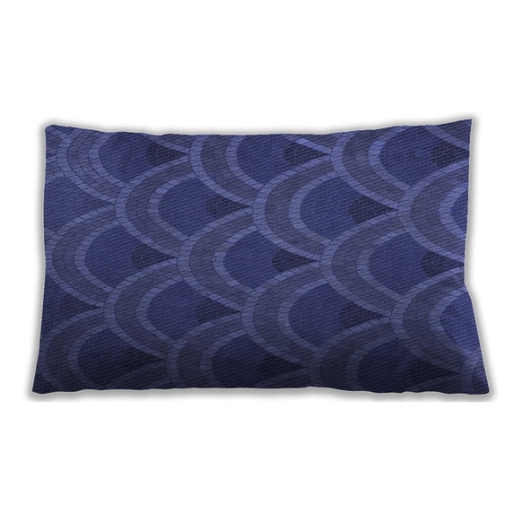 Ahgly Company Indoor Rectangular Contemporary Lumbar Throw Pillow, 13 inch by 19 inch