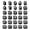 Black, variant on 30 Pcs Numbered Pencil Toppers 1-30, Reusable Classroom Pencil Labels for Teachers, Pencil Tracking Markers for Supply Stations and School Organization (Red, Number: 1-30)