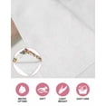 thumbnail image 6 of Happy Eatser Kitchen Dish Towels for Drying Dishes Set of 2, Colorful Bunny Eggs Rustic Flowers Botanical Waffle Weave Microfiber Hand Tea Bathroom Towels Quick Dry & Absorbent Towel 15.7x23.6, 6 of 7