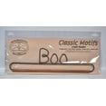 thumbnail image 1 of Classic Motifs 12 Inch Boo Craft Holder With Wooden Dowel, 1 of 1