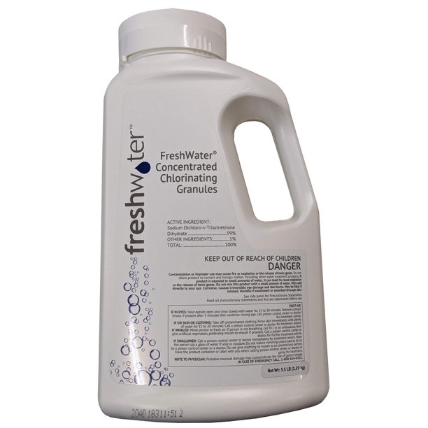 Gránulos de cloración Hot Spring 1.6 kg 80022 para agua dulce