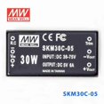 thumbnail image 3 of Mean Well SKM30C-05 DC-DC Converter - 30W - 36~75V in 5V out, 3 of 5