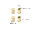 thumbnail image 2 of Wekity M3x8mm Female Thread Knurled Nuts,200PCS Hx4mm OD Brass Threaded Insert Embedment Nuts Hydraulic Welded Joint Injection Molding Assortment Kit for 3D Printing Injection Molding-0621, 2 of 5