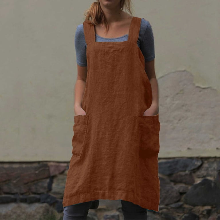 white christmas dresses Organic Cotton Pinafore Dress – The Curated Store UK