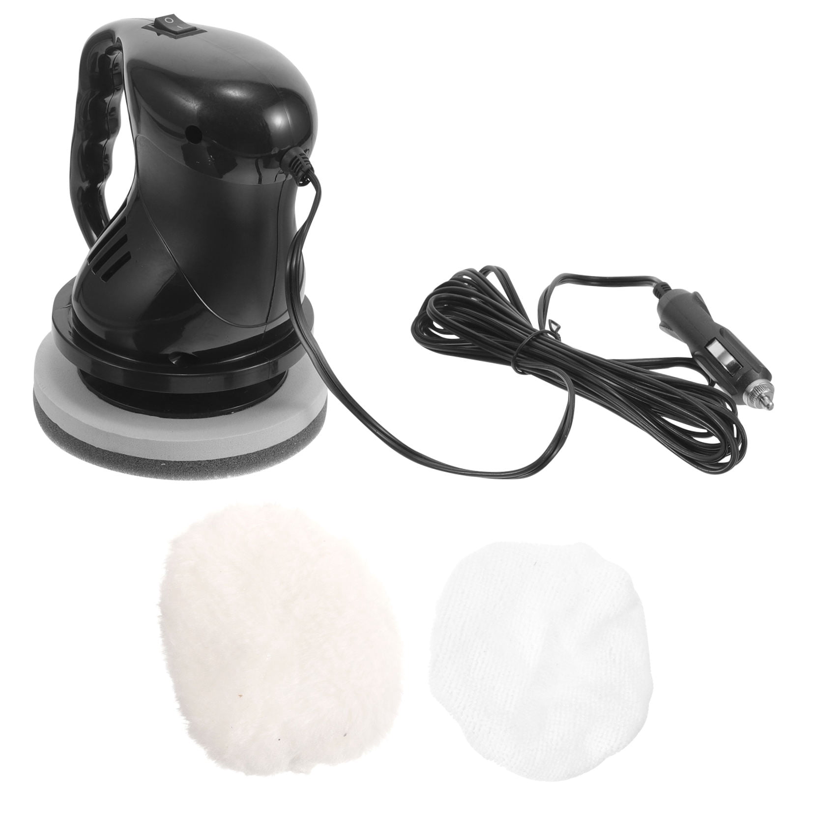 WHAMVOX  12 V Car Polisher Machine Buffer Waxing Buffing Polishing Black