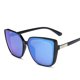 thumbnail image 1 of Gafas de sol de plástico con ojos de gato para mujer, lentes de sol de marca, de diseñador, Retro, a la moda, con cara de espejo grande, UV400, 2023, 1 of 4
