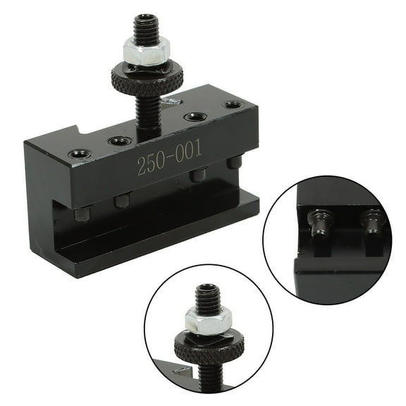 2Pcs OXA #1 250-001 Quick Change Turning Facing Lathe Tool Post Holder