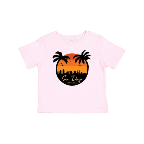 Inktastic San Diego Sunset Skyline Boys or Girls Baby T-Shirt