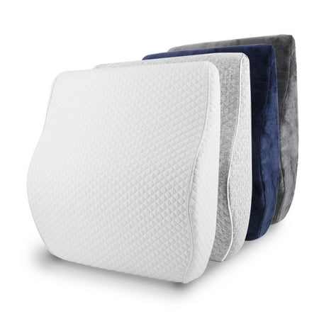 Lumbar Support Memory Foam Lower Back Pain Cushion Lumbar Support Pillow-Support For Car,Office (Best Office Chair For Lower Back Pain)