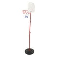 thumbnail image 1 of Basketball Hoop, Red White Adjustable Height Basketball Stand Iron Pole BPA Free Plastic Stable  for Home, 1 of 7