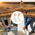 thumbnail image 4 of Unique Bargains 1 Pair Women's Comfortable Sleep Cozy Socks White 93% Polyester 7% Spandex, 4 of 5