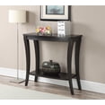 thumbnail image 2 of Pemberly Row Table Console Transitionnelle avec Étagère en Finition Bois Espresso, 2 of 5
