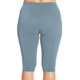thumbnail image 4 of Womens Knee Length Leggings Combine Capri Yoga Pants Styling With Stretch Fit For Workout Exercise Training And Casual Wear, 4 of 4